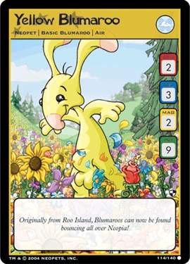 Yellow Blumaroo